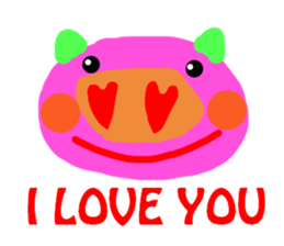 Sticker of lovely animals sticker #2672300