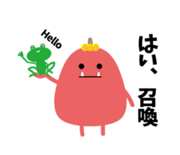 Japanese ONI sticker #2672878