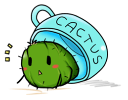 Lunatic Cactus sticker #2673700