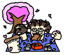 Mushroom Paradise2 sticker #2673887