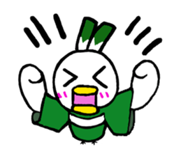 Samurai bird Yoneko sticker #2673907