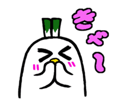 Samurai bird Yoneko sticker #2673922