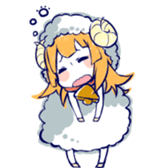 Ms.Sheep and Mr.Chicken sticker #2674052