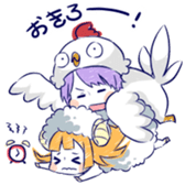 Ms.Sheep and Mr.Chicken sticker #2674057