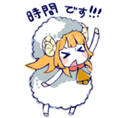 Ms.Sheep and Mr.Chicken sticker #2674060