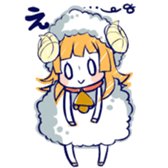 Ms.Sheep and Mr.Chicken sticker #2674065