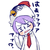 Ms.Sheep and Mr.Chicken sticker #2674075