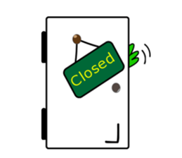 Frog and friends of greeting sticker. sticker #2674280