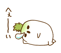 Radish's will reply to wife. sticker #2674658