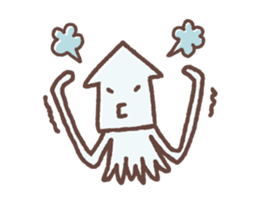 Squid&Octopus-ver.o sticker #2675304