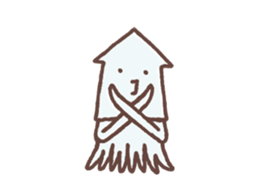 Squid&Octopus-ver.o sticker #2675310