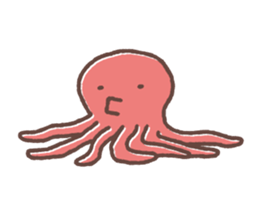 Squid&Octopus-ver.o sticker #2675314