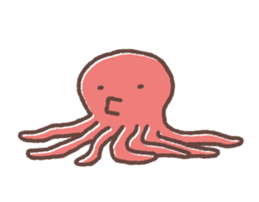 Squid&Octopus-ver.o sticker #2675314