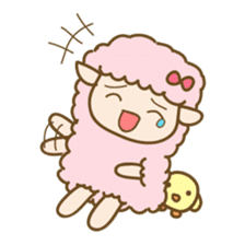 Sheep and Chick (English) sticker #2675617
