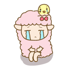 Sheep and Chick (English) sticker #2675623