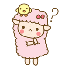 Sheep and Chick (English) sticker #2675624