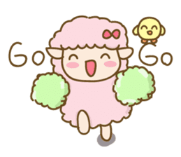 Sheep and Chick (English) sticker #2675632
