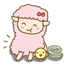 Sheep and Chick (English) sticker #2675639