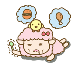 Sheep and Chick (English) sticker #2675640