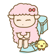 Sheep and Chick (English) sticker #2675650