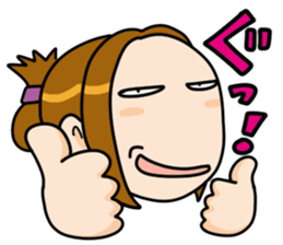 My wife's ticking stickers sticker #2675724