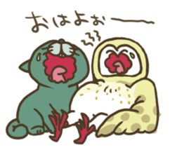 yamaimo & kagishippo 2 sticker #2676279