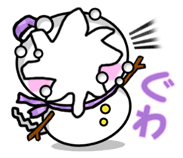 Snowman Kitty season2 sticker #2676579
