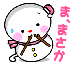 Snowman Kitty season2 sticker #2676588