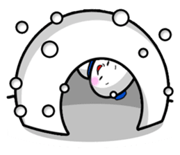 Snowman Kitty season2 sticker #2676610