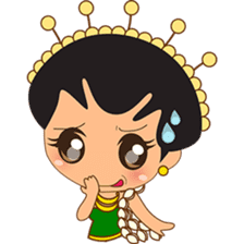 Princess Ayu, the indonesian princess sticker #2676732