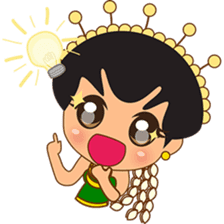 Princess Ayu, the indonesian princess sticker #2676733
