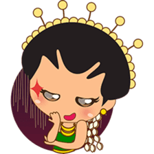 Princess Ayu, the indonesian princess sticker #2676734