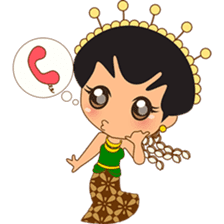 Princess Ayu, the indonesian princess sticker #2676736