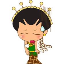 Princess Ayu, the indonesian princess sticker #2676751
