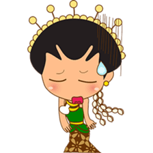 Princess Ayu, the indonesian princess sticker #2676751