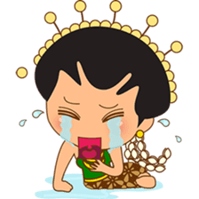 Princess Ayu, the indonesian princess sticker #2676753