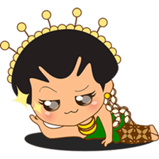 Princess Ayu, the indonesian princess sticker #2676755