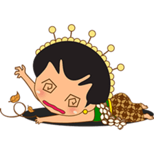 Princess Ayu, the indonesian princess sticker #2676756
