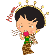 Princess Ayu, the indonesian princess sticker #2676757