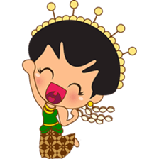 Princess Ayu, the indonesian princess sticker #2676758