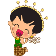 Princess Ayu, the indonesian princess sticker #2676758