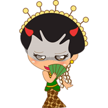 Princess Ayu, the indonesian princess sticker #2676759