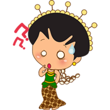 Princess Ayu, the indonesian princess sticker #2676760