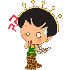 Princess Ayu, the indonesian princess sticker #2676760