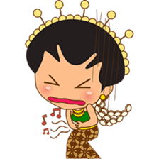 Princess Ayu, the indonesian princess sticker #2676761