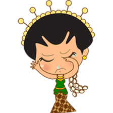 Princess Ayu, the indonesian princess sticker #2676762