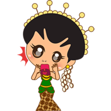 Princess Ayu, the indonesian princess sticker #2676763