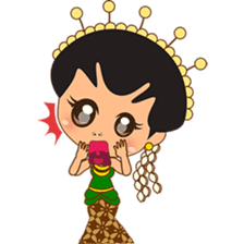 Princess Ayu, the indonesian princess sticker #2676763