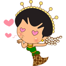 Princess Ayu, the indonesian princess sticker #2676764