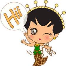 Princess Ayu, the indonesian princess sticker #2676766